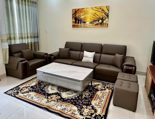 SOFA NGUYÊN Á SẢN XUẤT TẠI XƯỞNG VŨNG TÀU